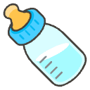 Baby Bottle Element from Emojis - Kawaii Set