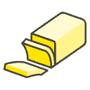 Butter Element from Emojis - Kawaii Set