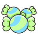 Candy Element from Emojis - Kawaii Set