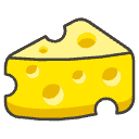 Cheese Wedge Element from Emojis - Kawaii Set