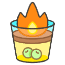 Cocktail Glass A Element from Emojis - Kawaii Set