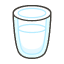 Glass Of Milk Element from Emojis - Kawaii Set
