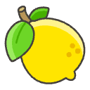 Lemon Element from Emojis - Kawaii Set
