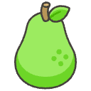 Pear Element from Emojis - Kawaii Set