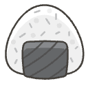Rice Ball Element from Emojis - Kawaii Set