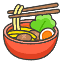 Steaming Bowl Element from Emojis - Kawaii Set
