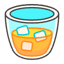 Tumbler Glass Element from Emojis - Kawaii Set