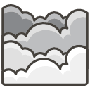 Fog Element from Kawaii Emoji Set