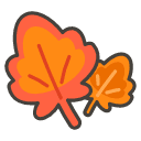 Maple Leaf Emoji from Kawaii Emoji Set