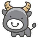 Water Buffalo Emoji from Kawaii Emoji Set