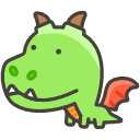 Dragon B Emoji from Kawaii Emoji Set