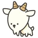 Goat Emoji from Kawaii Emoji Set