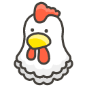 Chicken Emoji from Kawaii Emoji Set