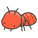Ant Emoji from Kawaii Emoji Set