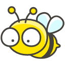 Honeybee Emoji from Kawaii Emoji Set