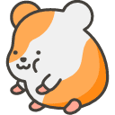 Hamster Emoji from Kawaii Emoji Set