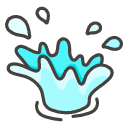 Droplet Emoji from Kawaii Emoji Set