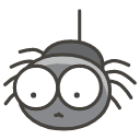 Spider Emoji from Kawaii Emoji Set