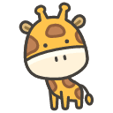 Giraffe Emoji from Kawaii Emoji Set