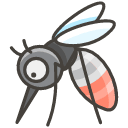 Mosquito Emoji from Kawaii Emoji Set