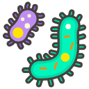 Microbe Emoji from Kawaii Emoji Set