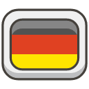 Flag Germany Emoji from Kawaii Emoji Set