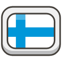 Flag Finland Emoji from Kawaii Emoji Set