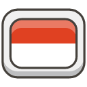 Flag Indonesia Element from Kawaii Emoji Set