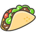 Taco Emoji from Kawaii Emoji Set