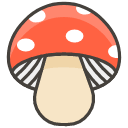 Mushroom A Emoji from Kawaii Emoji Set