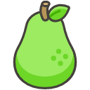 Pear Emoji from Kawaii Emoji Set
