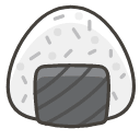 Rice Ball Emoji from Kawaii Emoji Set