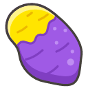 Roasted Sweet Potato Emoji from Kawaii Emoji Set