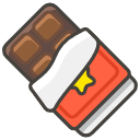 Chocolate Bar Emoji from Kawaii Emoji Set