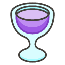 Wine Glass Emoji from Kawaii Emoji Set