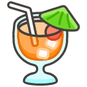 Tropical Drink Emoji from Kawaii Emoji Set
