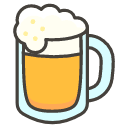 Beer Mug Emoji from Kawaii Emoji Set