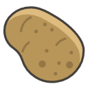 Potato Element from Kawaii Emoji Set