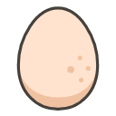 Egg Emoji from Kawaii Emoji Set