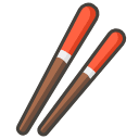 Chopsticks Emoji from Kawaii Emoji Set