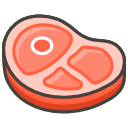 Cut Of Meat Element from Kawaii Emoji Set