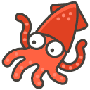 Squid Emoji from Kawaii Emoji Set