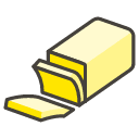 Butter Emoji from Kawaii Emoji Set