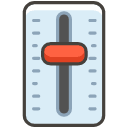 Level Slider Emoji from Kawaii Emoji Set