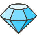 Gem Stone Emoji from Kawaii Emoji Set