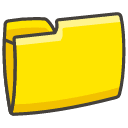 File Folder Emoji from Kawaii Emoji Set