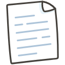 Page Facing Up Element from Kawaii Emoji Set