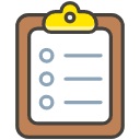 Clipboard Emoji from Kawaii Emoji Set