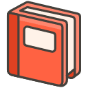 Closed Book Emoji from Kawaii Emoji Set