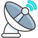 Satellite Antenna Emoji from Kawaii Emoji Set